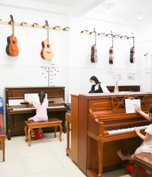 Không gian lớp học Piano 